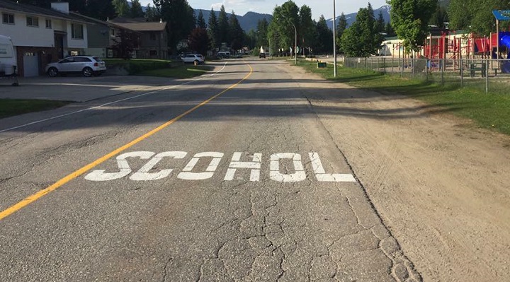 An accidental misspelling leads to some laughs in Revelstoke, B.C.