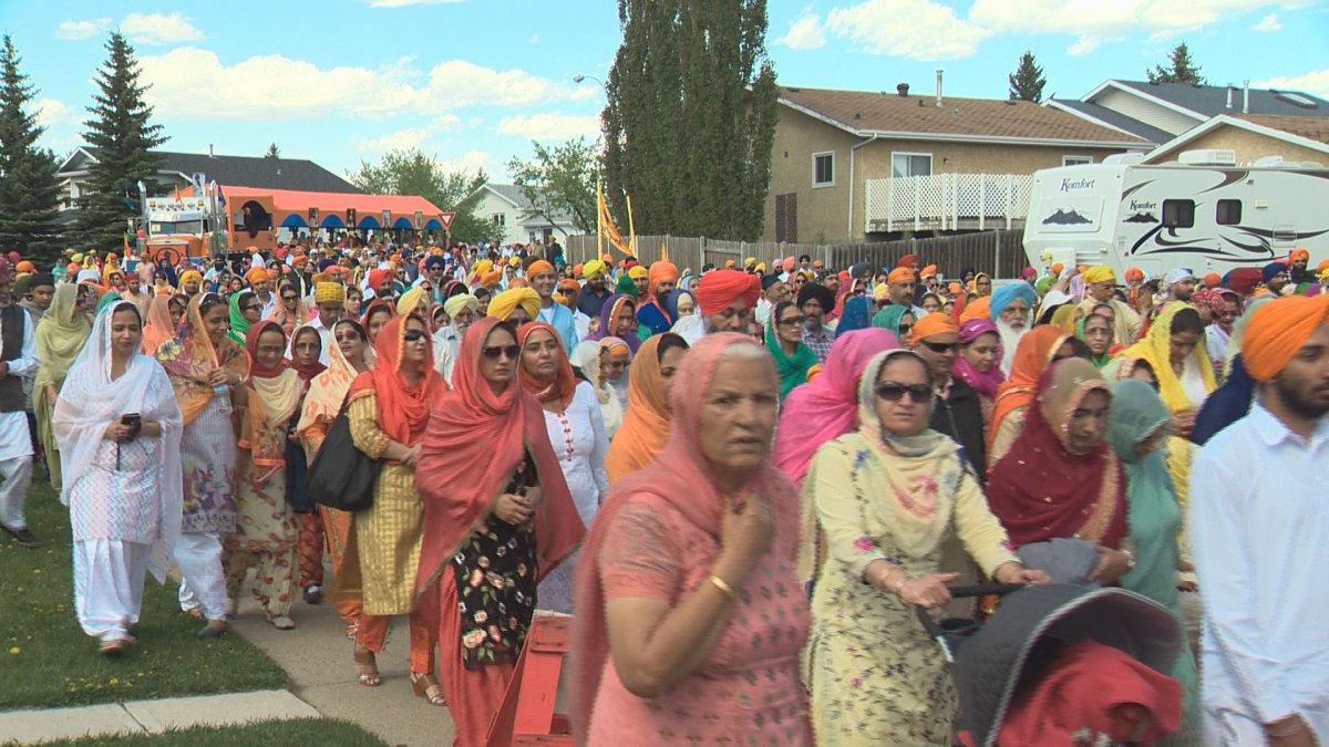 IN PHOTOS Edmonton’s Sikh community celebrates Nagar Kirtan parade
