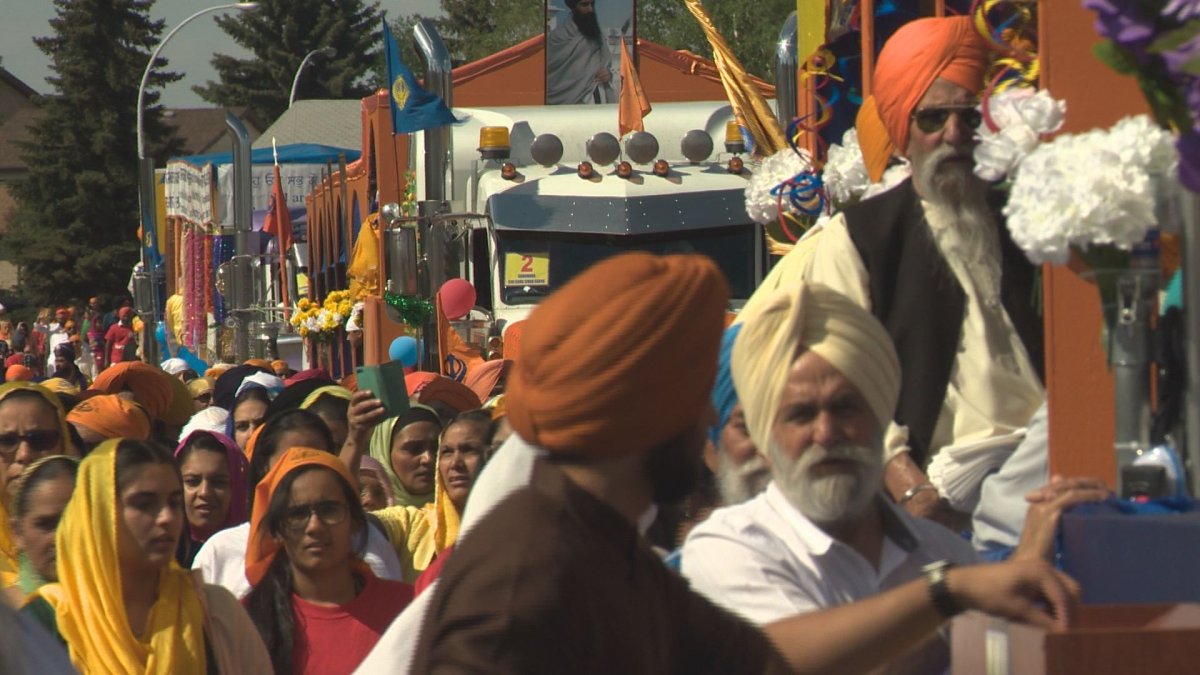 IN PHOTOS Edmonton’s Sikh community celebrates Nagar Kirtan parade