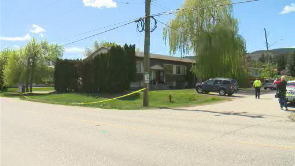 West Kelowna home where man was fatally stabbed in April 2015.