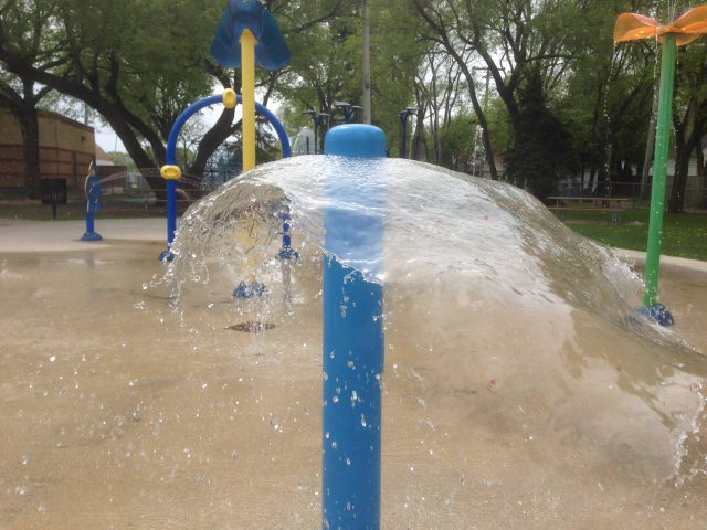 Some of the city operated splash pads are open a week ahead of schedule.