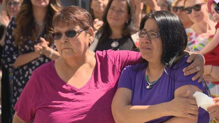 Emotional ceremony in Saskatoon honours missing and murdered indigenous women - image