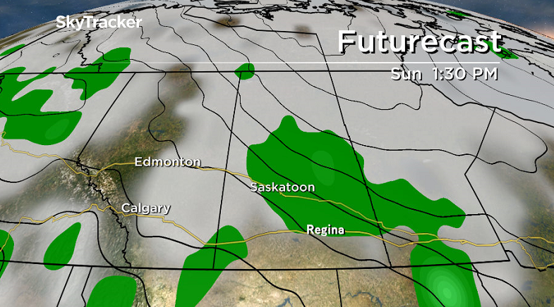 Rain is expected to make its return this weekend in central Saskatchewan.