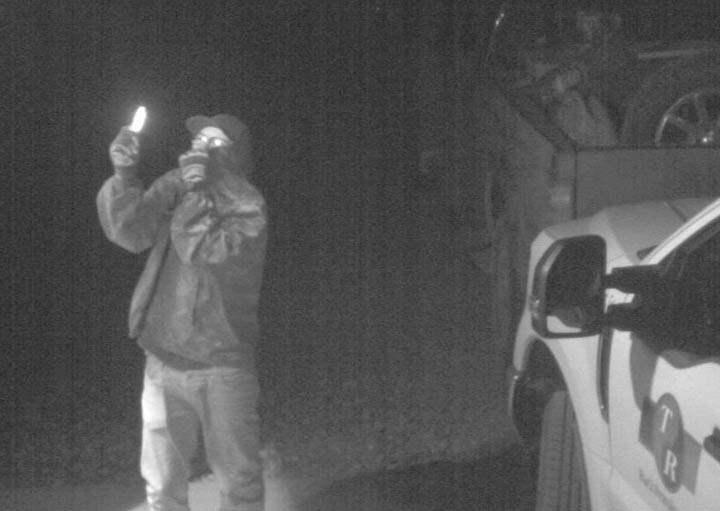 RCMP are asking for the public’s help in identifying the suspects who stole approximately $50,000 in items from a farmyard near Wilkie, Sask.