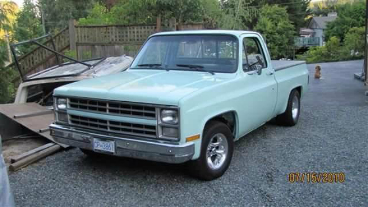 A Nanaimo woman is searching for her late husband's truck.