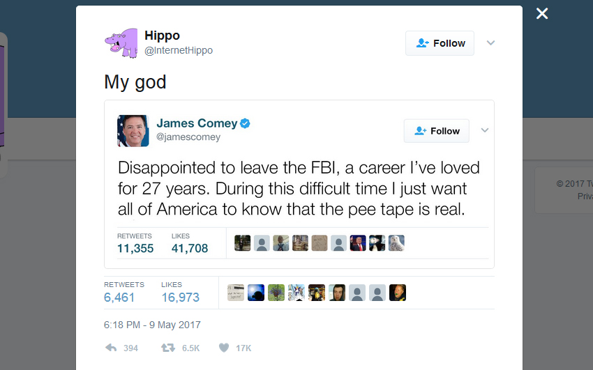 The tape may or may not be real, but this tweet isn’t.