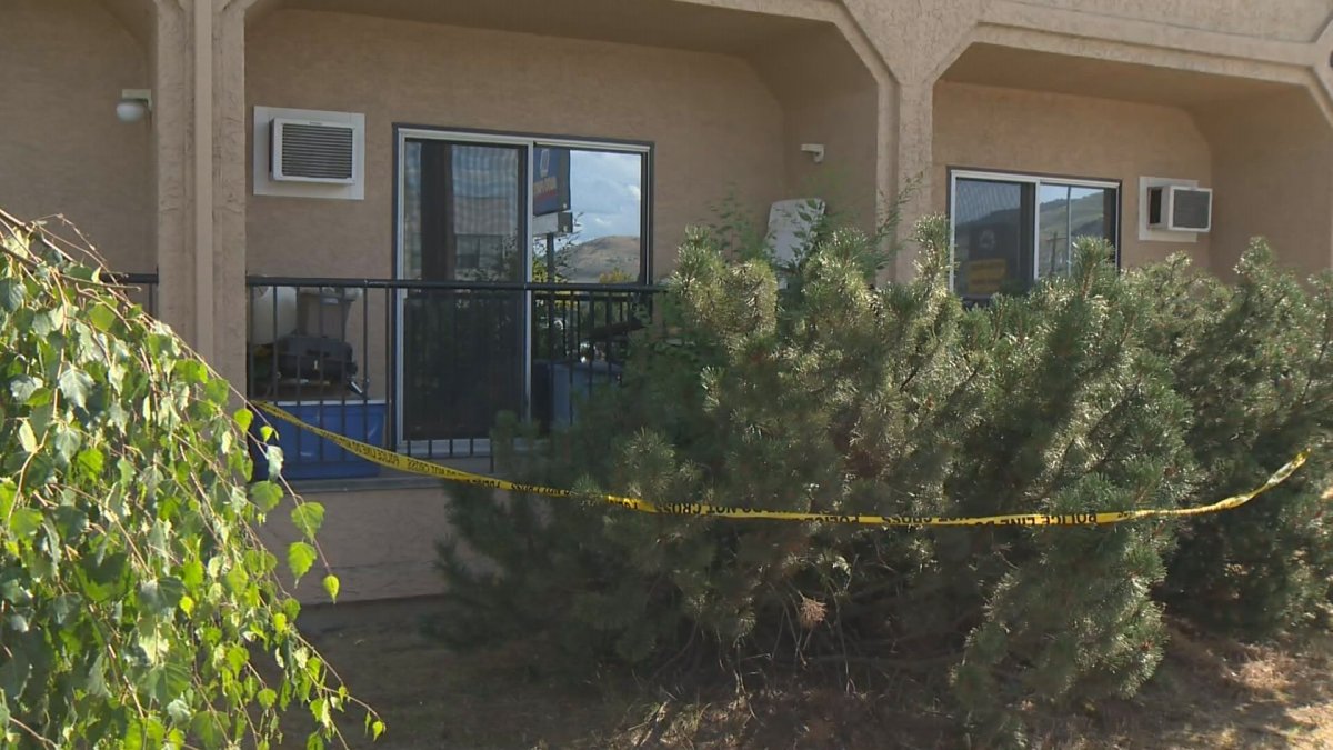RCMP investigate death at a Vernon apartment building July 19. 