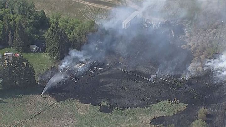 Abandoned barn destroyed in southeast Edmonton fire - Edmonton ...