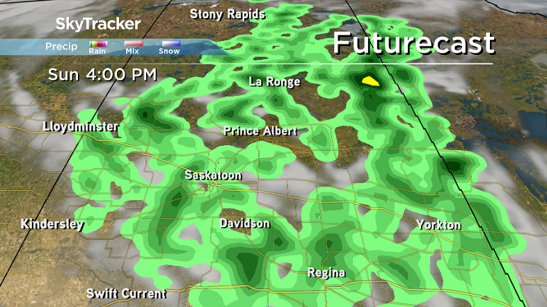 Lingering instability brings a rain and thunderstorm risk into the forecast on Sunday.