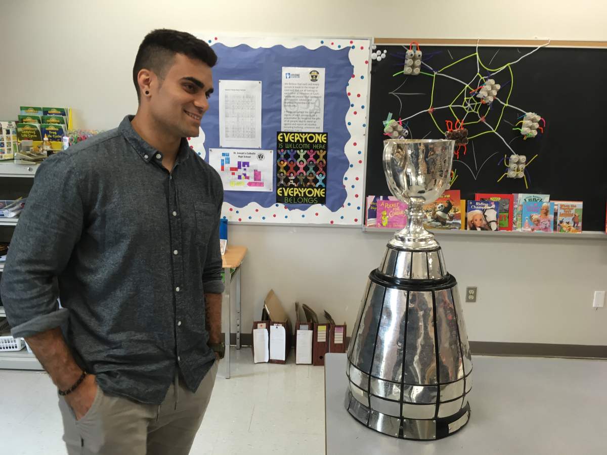 Redblacks’ kicker Zach Medeiros brings the Grey Cup home - image