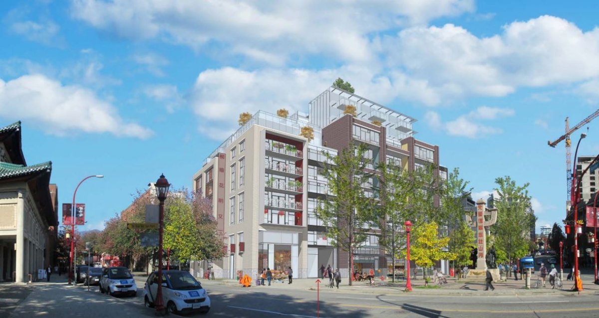 The proposed 12-storey tower would have had 127 condo units with 25 units of social housing for seniors.
