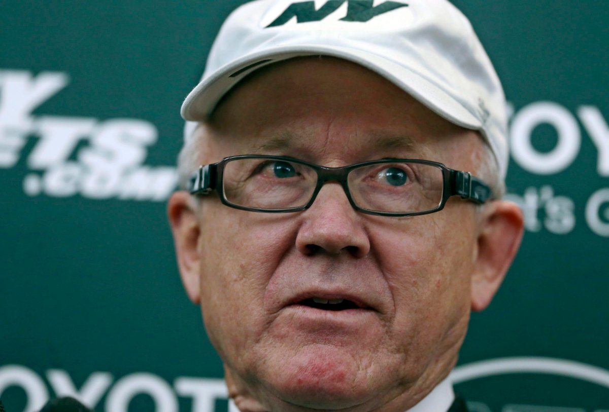 In this Thursday, Jan. 5, 2017, President-elect Donald Trump appears to have announced that billionaire New York Jets owner Woody Johnson will become the next ambassador to Britain. =.