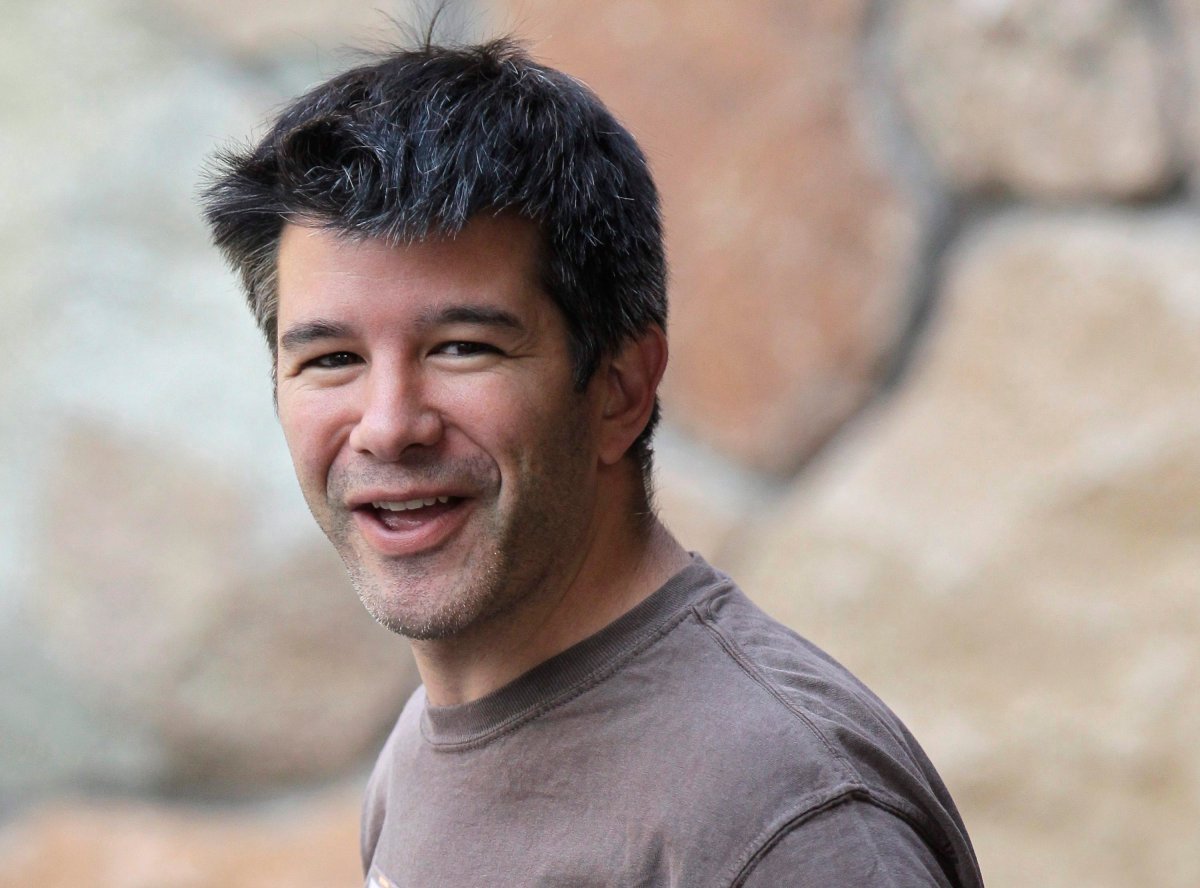 In this July 10, 2012 file photo, Uber CEO and co-founder Travis Kalanick arrives at a conference in Sun Valley, Idaho. The New York Times and other media are reporting Sunday, June 11, 2017, that Uber's board is considering placing Kalanick, the CEO of the ride-hailing company, on leave. 