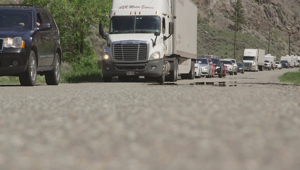 Wildfire-related highway closures are frustrating trucking companies across B.C.