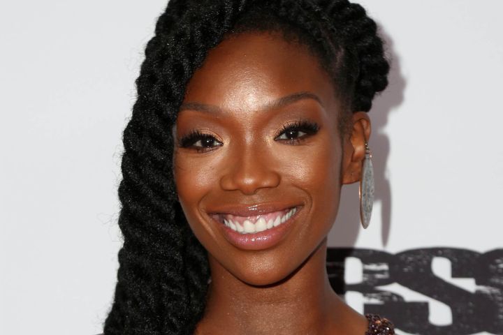 Brandy was removed from a plane after an airline employee contacted paramedics and the L.A. Fire Department.