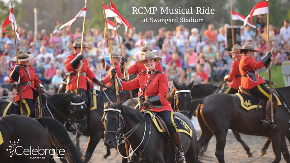 RCMP Musical Ride at Swangard Stadium - image