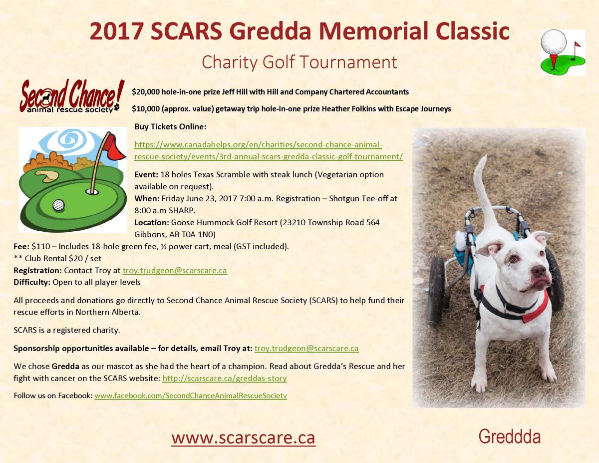 3rd Annual SCARS Gredda Classic Memorial Golf Tournament - image