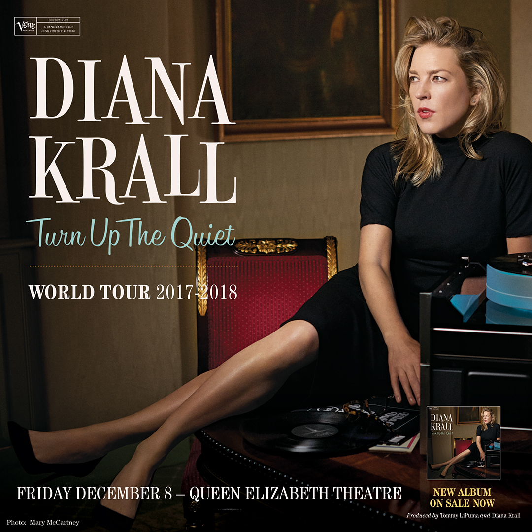 Dianna Krall Turn Up The Quiet Tour 2017 - image