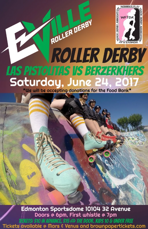 E-Ville Roller Derby presents the Las Pistolitas versus Berzerkhers! - image