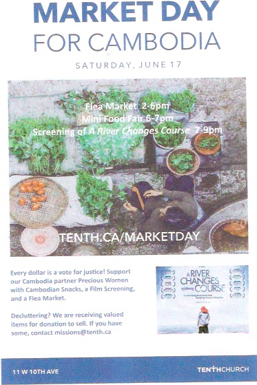 Flea Market for Cambodia at Tenth Church - image