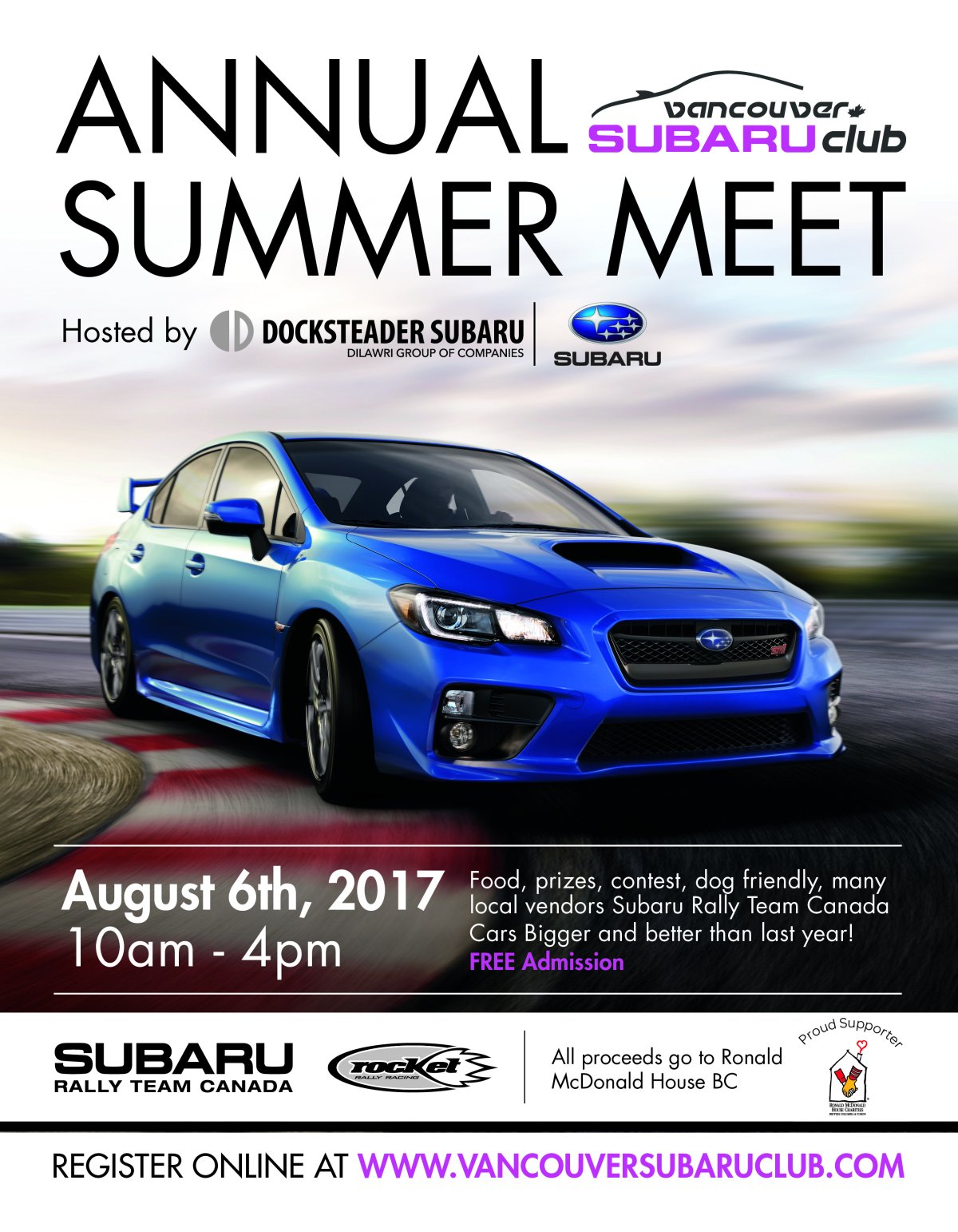 Vancouver Subaru Club Summer Meet 2017 - image