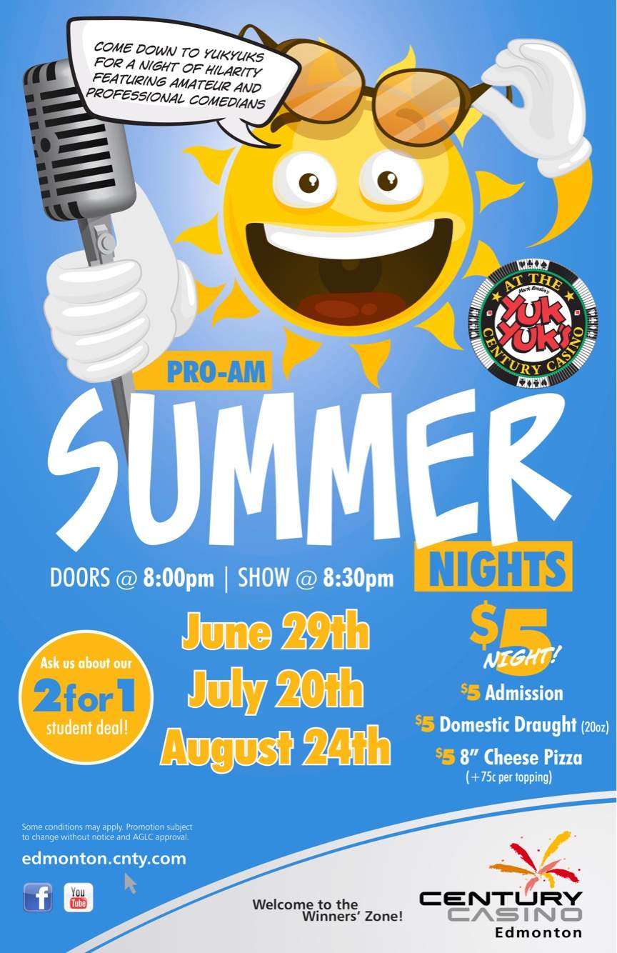 Yuk Yuk’s Pro-Am Summer Nights - image