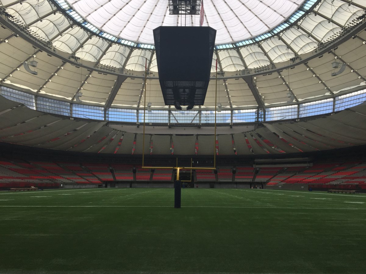 B..C. Place Stadium in Vancouver.