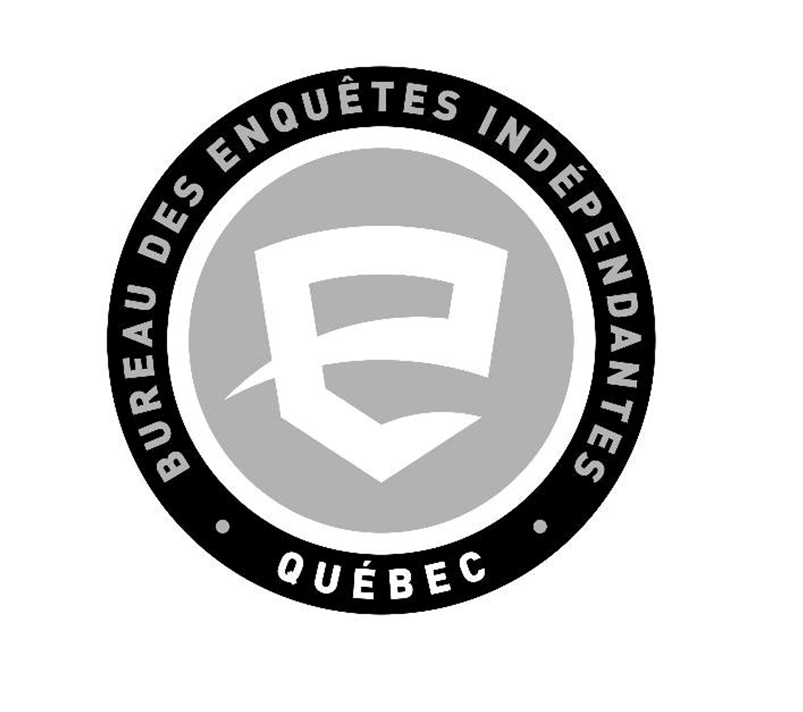 Quebec's independent investigations unit logo, Bureau des enquêtes indépendantes (BEI).