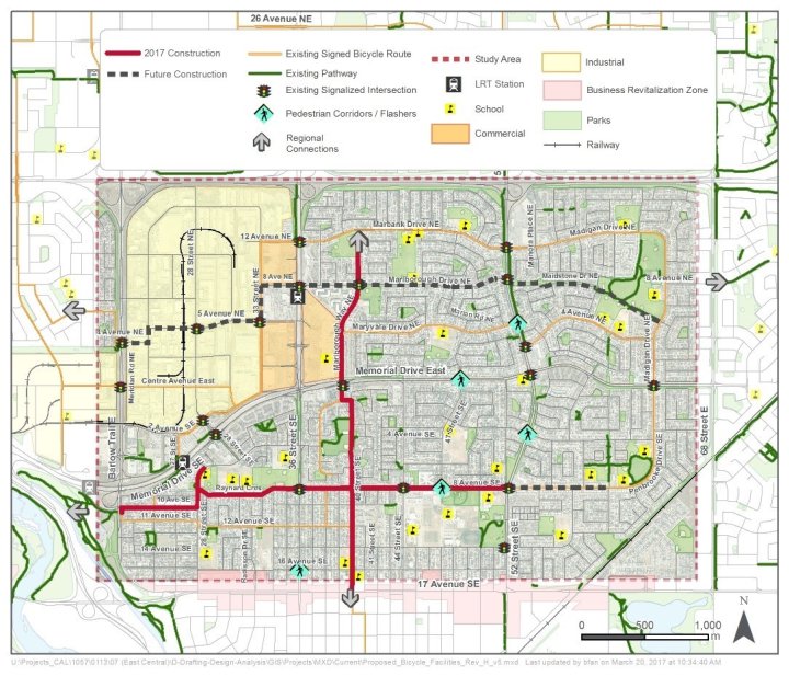 Long-awaited bike lanes coming to east Calgary this summer - Calgary ...