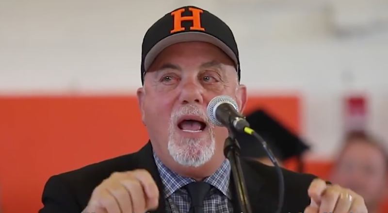 Billy Joel returns to his high school to give an inspiring commencement speech - image