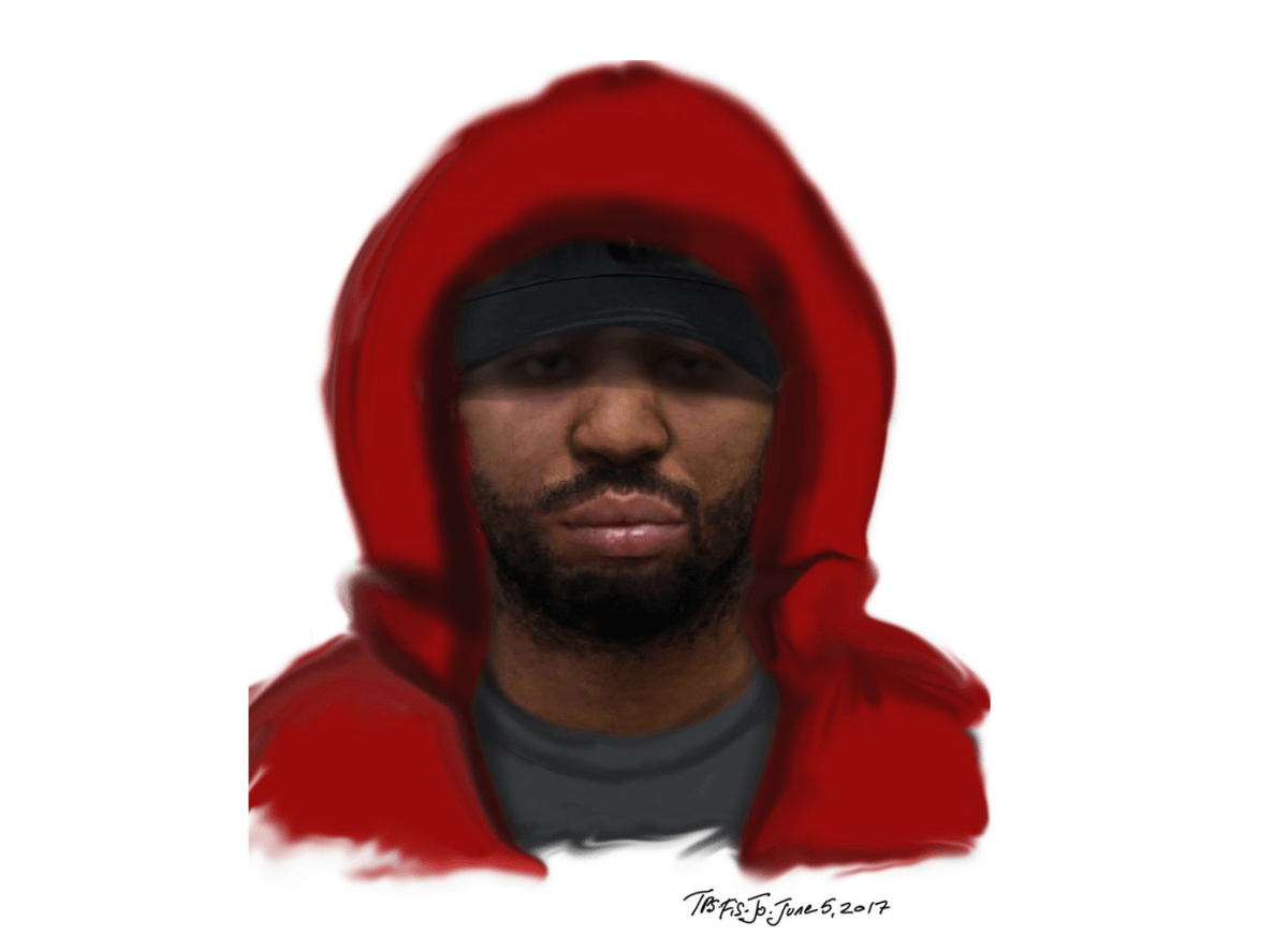 Toronto police released a composite sketch on June 6, of a suspect wanted in a sexual assault case. 