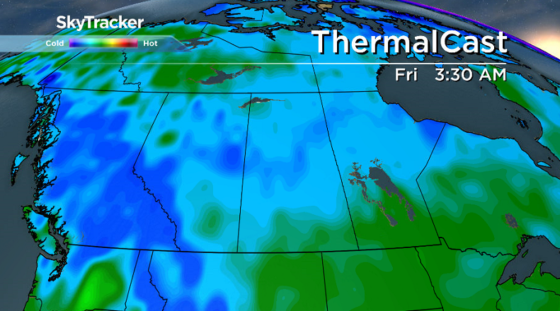 Cooler air settles in for the rest of the week.