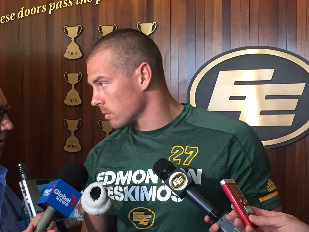 The Edmonton Eskimos have released linebacker Cory Greenwood.