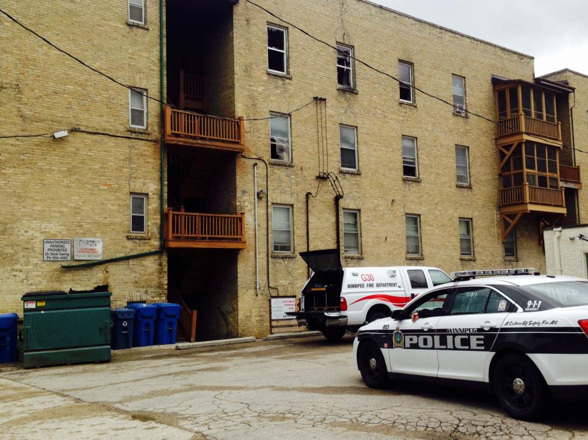 Corydon apartment fire sends two people to hospital - image