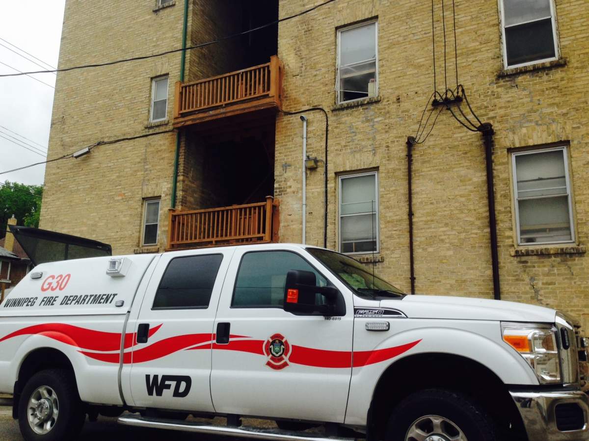 Officials said the fire was first located on the third floor.