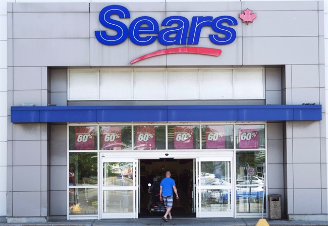 A Sears Canada outlet is seen Tuesday, June 13, 2017 in Saint-Eustache, Quebec. 
