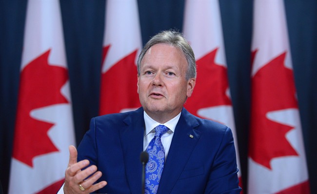 Stephen Poloz, governor of the Bank of Canada, raised Canada's key interest rate by another quarter of a percentage point, up to 1 per cent, on Wednesday, Sept. 6, 2017.