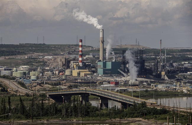 Suncor’s base plant with upgraders in the oil sands in Fort McMurray Alta, on Monday June 13, 2017.