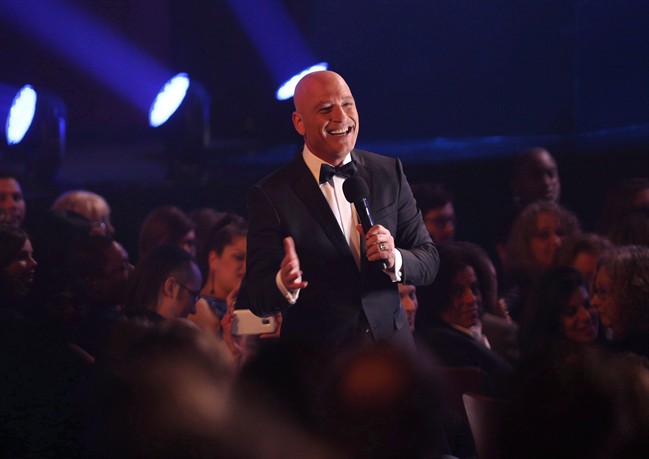 Howie Mandel is seen wandering into the crowd during the opening of the 2017 Canadian Screen Awards in Toronto on Sunday, March 12, 2017. 