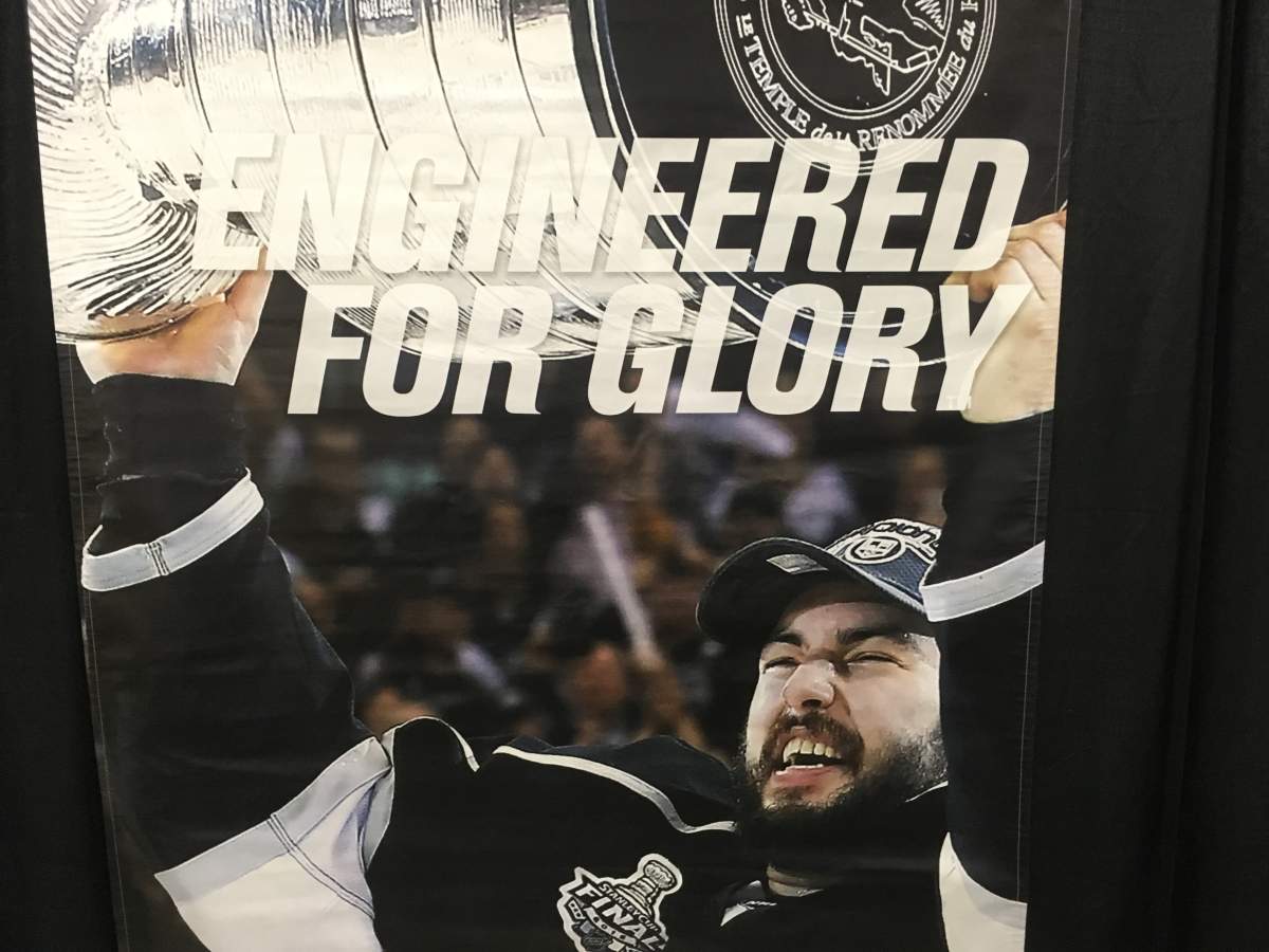 Doughty lifting the cup with the Kings