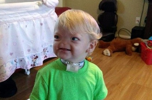 Undated photo of Eli Thompson, who died at the age of 2.