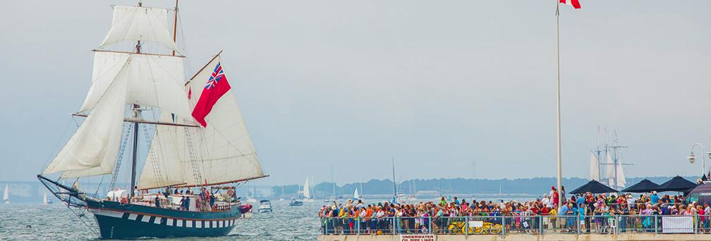 Tall Ships to sail into Hamilton Harbour June 30th.