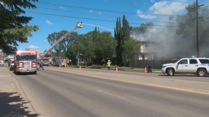 Central Edmonton Home Significantly Damaged By Blaze: ‘the Whole Porch 