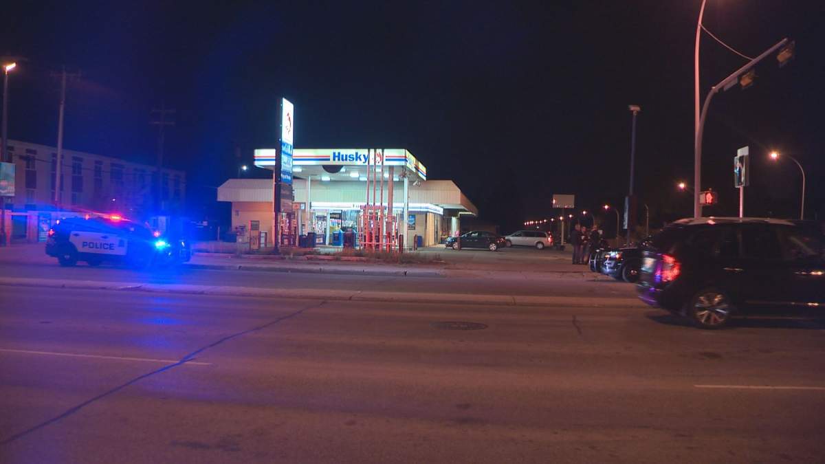 A man was treated after a shooting near a Husky gas station just off 66 Street and 132 Avenue in northeast Edmonton. June 1, 2017.