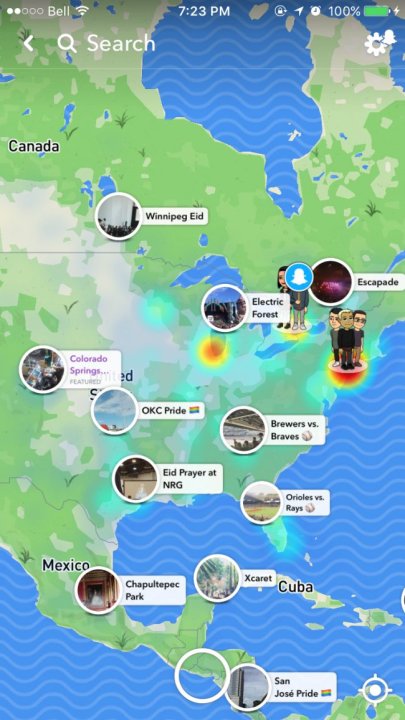 Snapchat’s new map feature could be tracking you all the time
