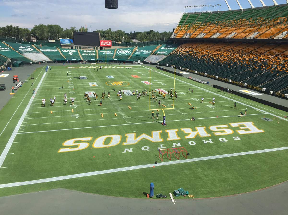 The Brick Field at Commonwealth Stadium.
