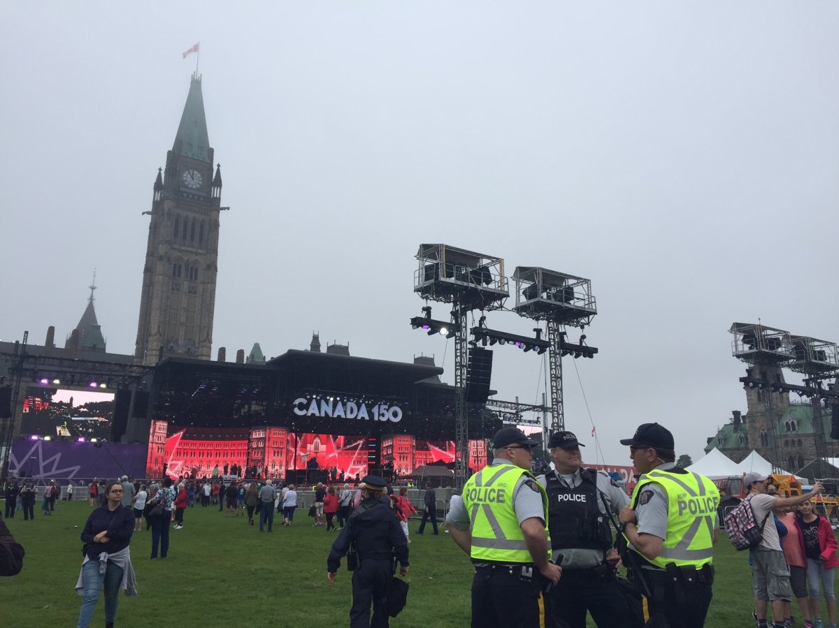 A view of Parliament Hill on June 30, 2017. 