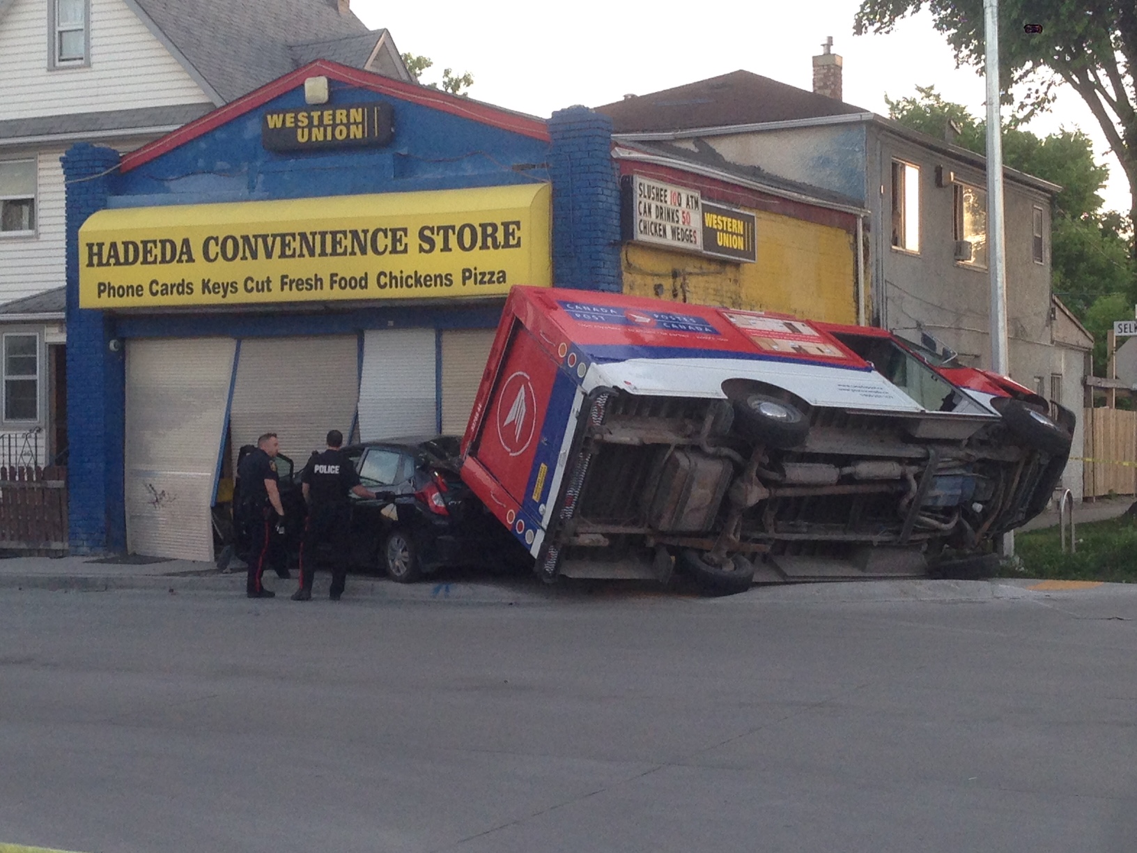 Man sent to hospital in critical condition after crash in North End ...