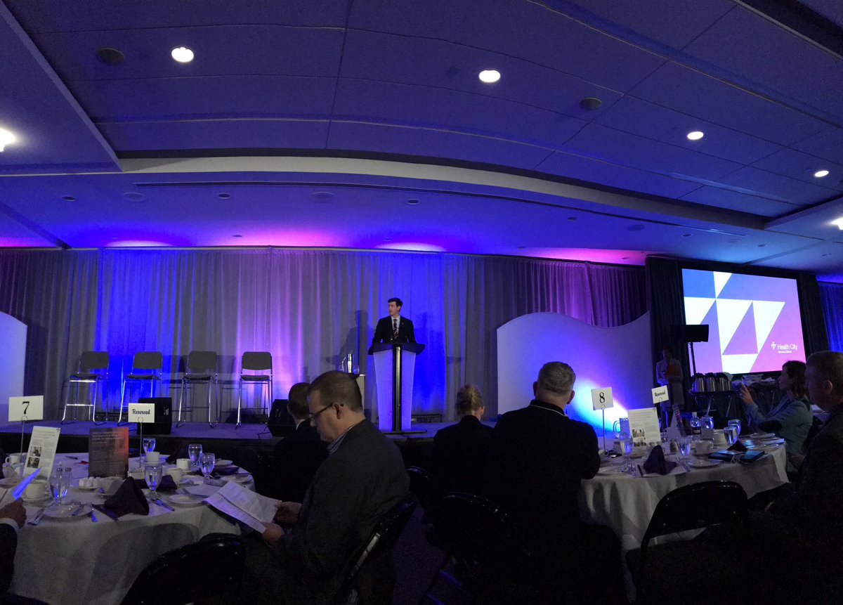 Iveson at health city launch