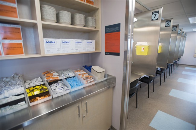 Victoria will join Vancouver and Surrey (pictured above), in hosting a full-scale supervised consumption site.